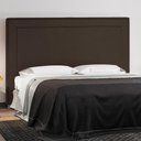 Ver imagem 4 de Cabeceira Cama Box King 195 Cm P05 Berlim Veludo Marrom