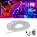 Ver imagem 1 de Fita Mangueira de Silicone Led Neon Rgb 16 Cores 5m 12v com Controle Remoto para Letreiros Placas de