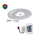 Ver imagem 2 de Fita Mangueira de Silicone Led Neon Rgb 16 Cores 5m 12v com Controle Remoto para Letreiros Placas de