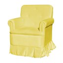 Ver imagem 1 de Poltrona Para Quarto Amamentação Com Balanço Suede Estopar Laura Suede Amarelo