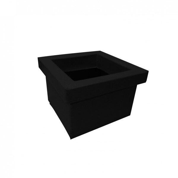 Vaso Quadrado Grande de Plástico 40cm - 1