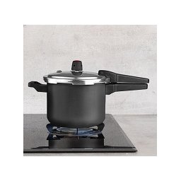 Panela de Pressão Antiaderente Fech. Externo 4,5l Real Preto - 1