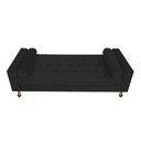 Ver imagem 3 de Recamier Baú Félix Solteiro 160 Cm Corano - Adj Decor - Preto