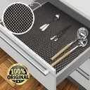 Ver imagem 2 de Forro Armário Gaveta Prateleira Flex Preto 2 Metro X 60cm