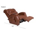 Ver mais imagens de Poltrona Reclinável Imperial Motorizada Courissimo com Lift:pinhão 849