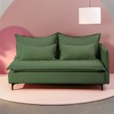 Ver imagem 1 de Sofá Modular 2 Lugares Braço Lateral com Pé Metal Sôma CabeCasa MadeiraOriginals