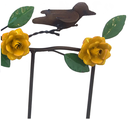 Ver imagem 6 de Lindo Cabide Decorativo com Flores de Ferro Ideal para Ambiente Rustico Libertas Rosas Artesanato Ro