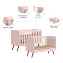 Ver imagem 7 de Berço Mini Cama Q Encanto Retro Mdp/mdf Qmovi