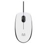 Mouse com Fio Mf400 Clique Silencioso Conexão Usb 1200dpi Cabo de 180cm 3 Botões Branco Multi - - 1