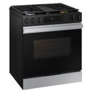Ver imagem 2 de Fogão Samsung 5q Série 3 Wi-fi e Air Fry 170l Preto Inox 110v Nsg6dg8300sraz
