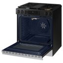 Ver imagem 4 de Fogão Samsung 5q Série 3 Wi-fi e Air Fry 170l Preto Inox 110v Nsg6dg8300sraz