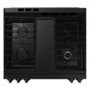 Ver mais imagens de Fogão Samsung 5q Série 3 Wi-fi e Air Fry 170l Preto Inox 110v Nsg6dg8300sraz
