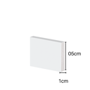 Ver imagem 2 de Guarnição Poliestireno 05cm Liso 40005 Arquitech