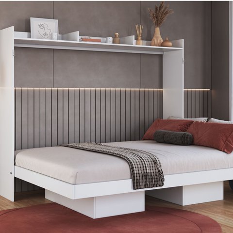 Cama Casal Articulável Horizontal Hanover para Colchões 190x140 Cm Ch1140 Art In Móveis