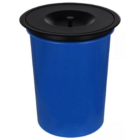 Lixeira de Aço Inox Redondo para Embutir na Bancada 8 Litros - Lix-004 - Stillus Home Lixeira Embuti