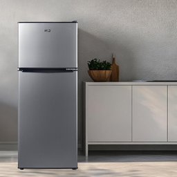 Geladeira Refrigerador Compacto Hq Defrost 140 Litros Preto/inox Hq-140rdf - 7