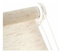 Ver imagem 3 de Persiana Bege 160x160 Linho Blackout Decorativa