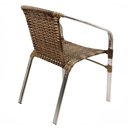 Ver imagem 4 de Jogo Turin 4 Cadeiras e Mesa em Alumínio Jardim Churrasqueira Área - Trama Original