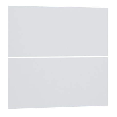 Cabeceira Cama Solteiro 97cm Modulado Alpes - Luciane Móveis Branco