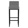 Kit 2 Banqueta Alta Gourmet Malibu 75cm Bistro Bar Believe:Linho Grafite - 3
