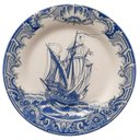 Ver imagem 1 de Prato Decorativo Portugues Artesanal Luiz Salvador Mod 3