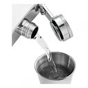 Ver imagem 4 de Cantil de Bolso Aço Inox Porta Bebida Resistente 240ml