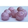 BOLA KIT COM 7 QUARTZO ROSA DE 4,1 A 4,9 CM PESO 983GR BOLAS DE 4,1 A 4,9 CM PESO 983GR - 3