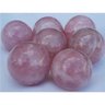 BOLA KIT COM 7 QUARTZO ROSA DE 4,1 A 4,9 CM PESO 983GR BOLAS DE 4,1 A 4,9 CM PESO 983GR - 2