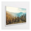 Ver imagem 2 de Quadro Vista Floresta de Coníferas Montanhas Paisagem Canvas