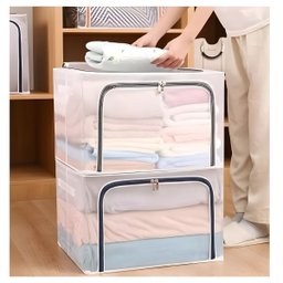 Caixa Organizadora Roupas Multiuso 24l - Compacta e Funcional - 7