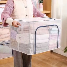 Caixa Organizadora Roupas Multiuso 24l - Compacta e Funcional - 6