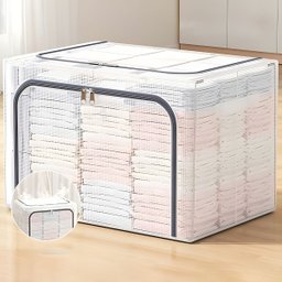 Caixa Organizadora Roupas Multiuso 24l - Compacta e Funcional - 10