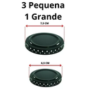 Ver imagem 2 de Kit Fogão Atlas Monaco 4 Bocas Espalhador + Queimador 1gra + 3 Peq