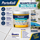 Ver imagem 3 de Kit 24 Rejunte Multiuso Epóxi Branco Porto Koll 1kg