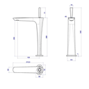 Ver imagem 2 de Misturador Monocomando Deca de Mesa Bica Alta para Lavatório Lk Cromado