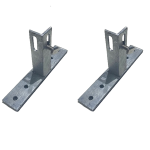 Kit 2 Suporte T para Fixação de Placas Painel Solar em Telhados de Barracão