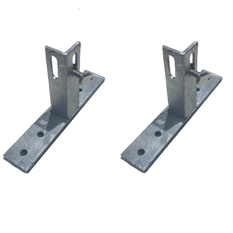 Kit 2 Suporte T para Fixação de Placas Painel Solar em Telhados de Barracão
