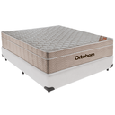 Ver imagem 1 de Cama Box e Colchão Airtech Springpocket Molas Ensacadas Casal Ortobom: Branco