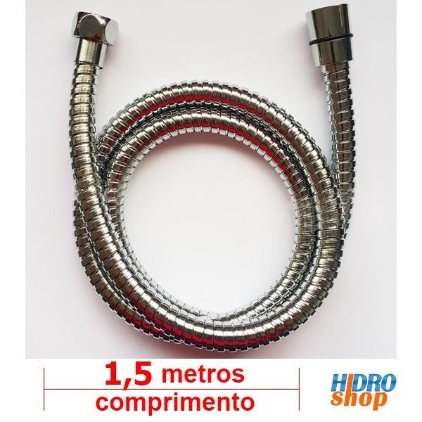 Flexível 1,5 m Cromado 1/2" - F10812 - 1