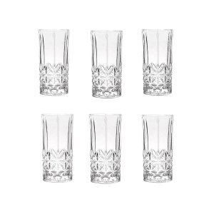 Jogo com 6 Copos 370 Ml Requinte Casambiente