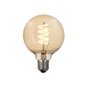 Ver imagem 1 de Lâmpada Filamento De Led Poptem Espiral 110V G95 4W