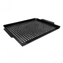 Ver imagem 1 de Bandeja Perfurada para Grelha em Churrasqueira em Inox Preto 40x30 Cm - Mimo Style - Ah20376