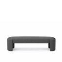Ver imagem 5 de Recamier Puf Decorativo Fly Cama Casal 138cm Zahav Estofados:cinza Escuro