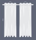 Ver imagem 5 de Cortina Linho de Gaze Bege 580x230cm para Varão Fastlar Cortina para Varão