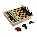 Ver imagem 2 de Xadrez e Dama Escolar Júnior