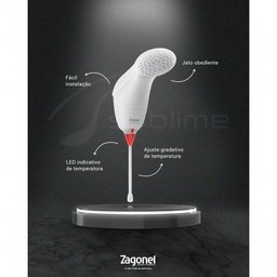 Ducha Sublime 7500w Zagonel Branca - 9