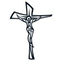 Ver imagem 1 de Crucifixo de Parede Quadro Aplique Decorativo Mdf Cor Preto