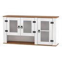 Ver imagem 1 de Aéreo Cozinha Armário Pia Madeira Maciça Branco:branco