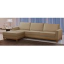 Ver imagem 1 de Sofá 3 Lugares 2,10m Living com Chaise Esquerdo Lavinia Linho Bege Adonai Estofados