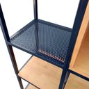 Ver mais imagens de Estante Industrial Ambientes com Prateleiras, Nichos e Gaveta - Ferro e Madeira